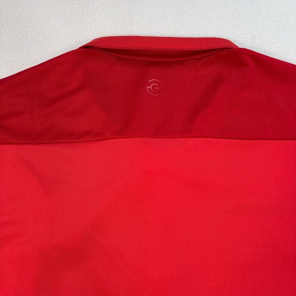 Galvin Green Golf Polo Men's XL Red Pocket Stretch Chinese‎ Character Logo Shirt - Picture 10 of 14